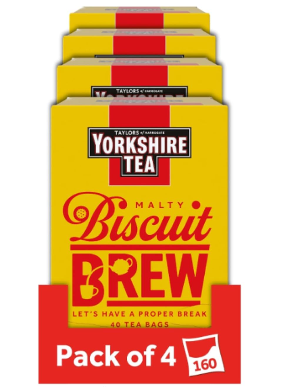 kakoヨークシャティー キャラメル Biscuit Brew 4つセット Amazon.com : Yorkshire Tea Biscuit Brew Tea Bags, Pack of 4 (total